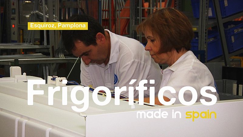 Desde Ezquíroz (Pamplona) Miriam Posadas nos cuenta cómo se fabrica un frigorífico.