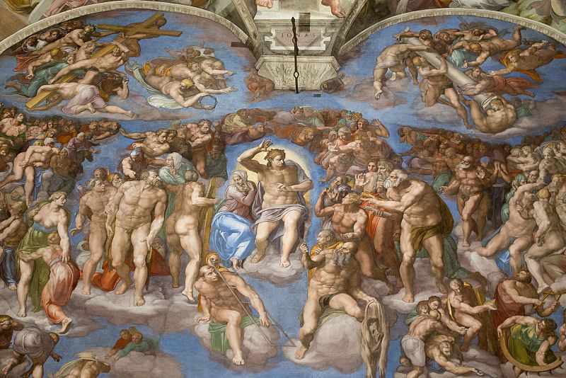 Después de tres años de trabajo científico y tecnológico, el Museo Vaticano instaló un nuevo sistema de aire acondicionado y un sistema LED que ilumina el fresco de Miguel Ángel "La Creación de Adán"