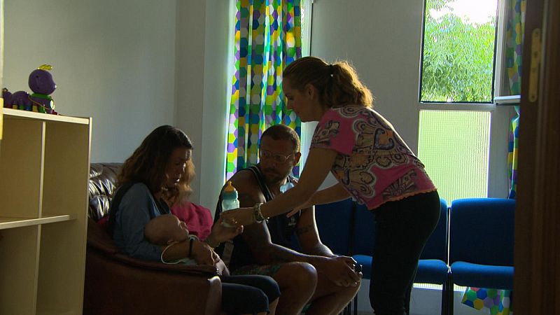 Visita a los padres biológicos