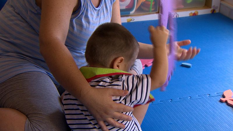 Alejandro hace sus ejercicios