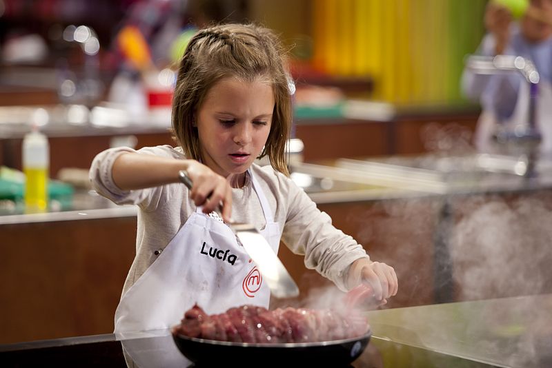 Lucía tuvo algunos problemas, pero sacó un buen plato