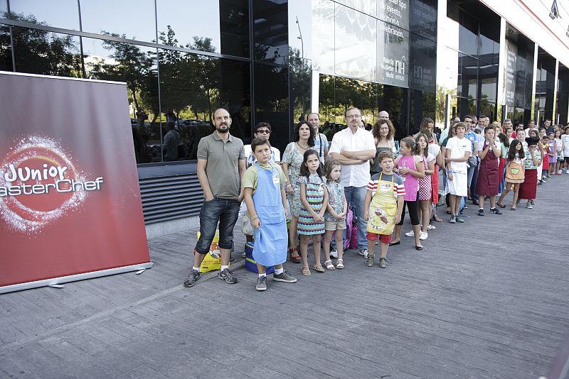 Más de 5.000 niños se inscribieron en el casting