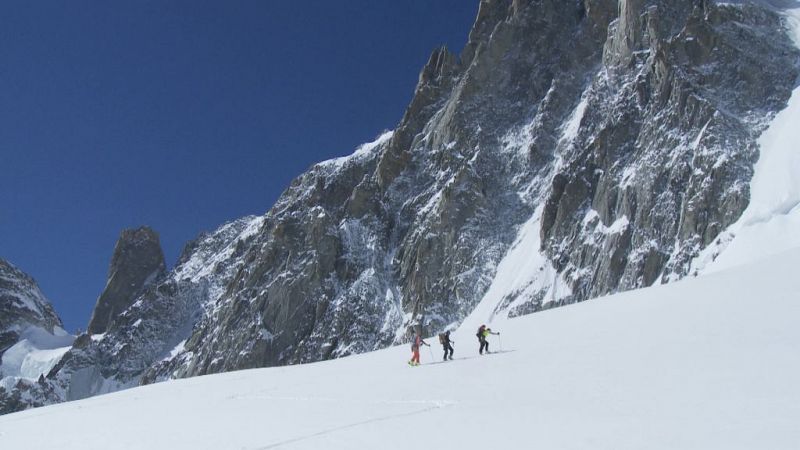 Aproximación a la cumbre del Mont Blanc