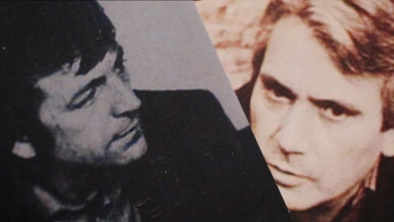 El director de cine Costa Gavras, junto a Jorge Semprún