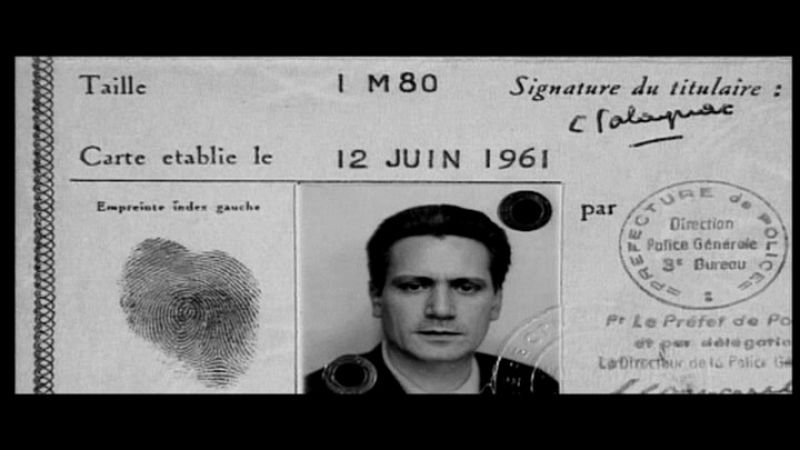 El pasaporte de Jorge Semprún, en 1961