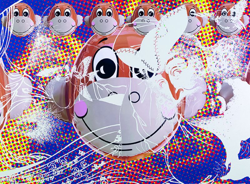 Jeff Koons, "Pareja de holandeses", (2007)