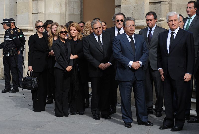 El funeral de la duquesa de Alba
