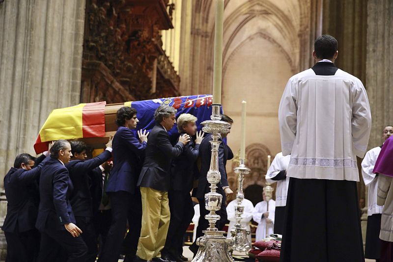 El funeral de la duquesa de Alba
