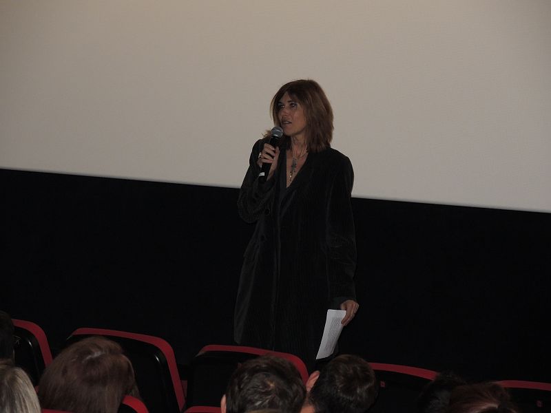 La subdirectora de contenidos de La 2, Elisabet Anglarill, durante la presentación del documental 'El buen anfitrión', sobre Bigas Luna