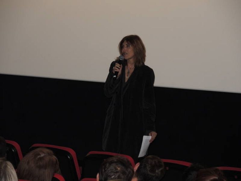   La subdirectora de contenidos de La 2, Elisabet Anglarill, durante la presentación del documental 'El buen anfitrión', sobre Bigas Luna