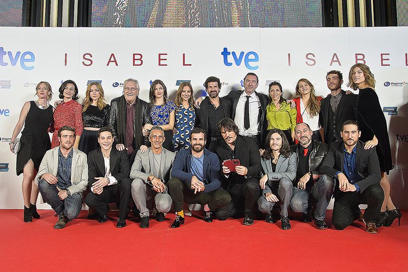 El elenco de la serie