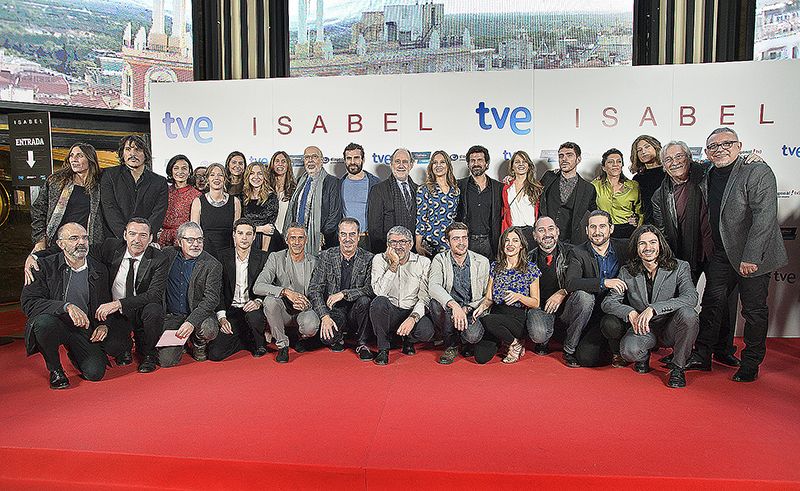 El equipo de la serie