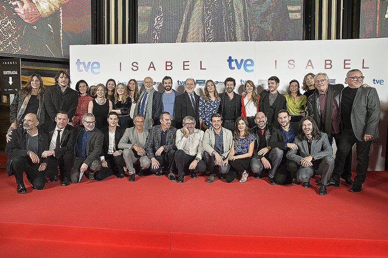 Equipo de la serie 'Isabel'