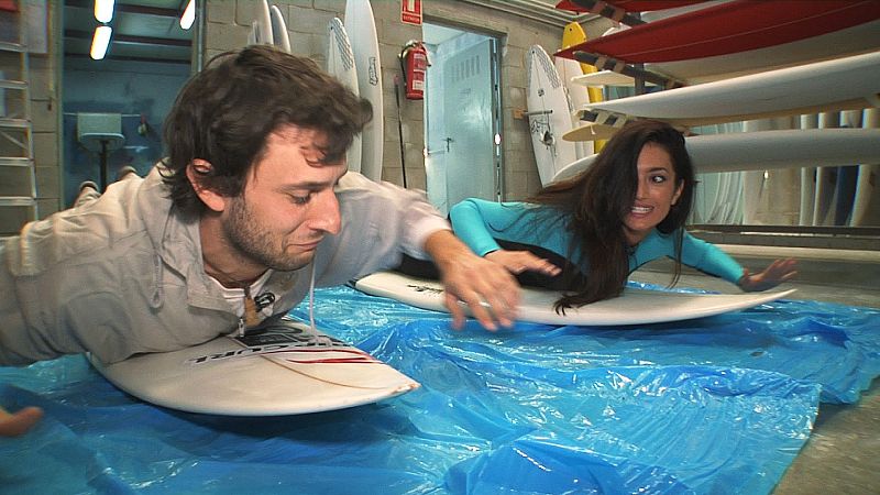 Y ahora sí ya está lista para surfear las olas!