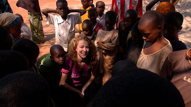 Silvia Abascal, en Camerún