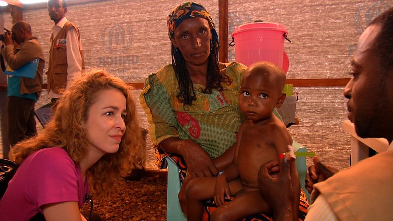 Silvia Abascal, en Camerún