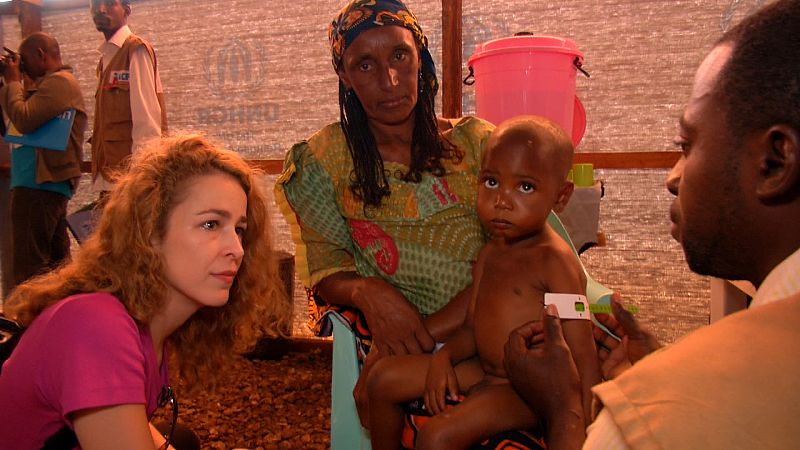 Silvia Abascal, en Camerún