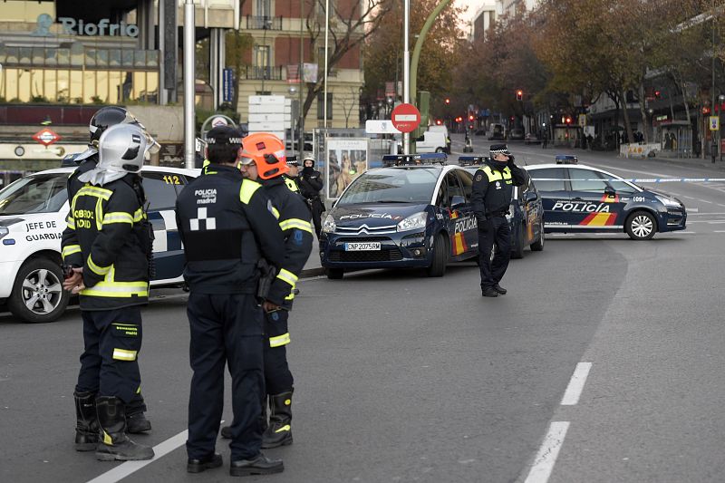 Los servicios de emergencia del Samur no han tenido que atender a ningún herido.