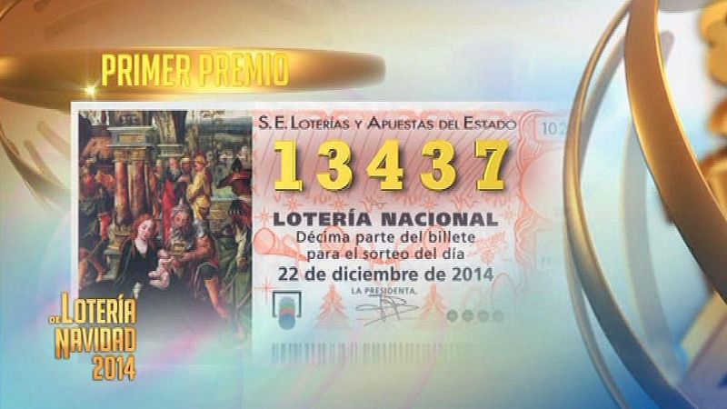 El premio gordo, el 13.437.