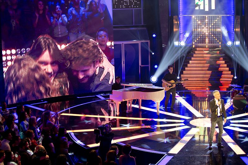 Luis Ramiro elegido por Sergio Dalma, finalista de 'Hit-La Canción'.