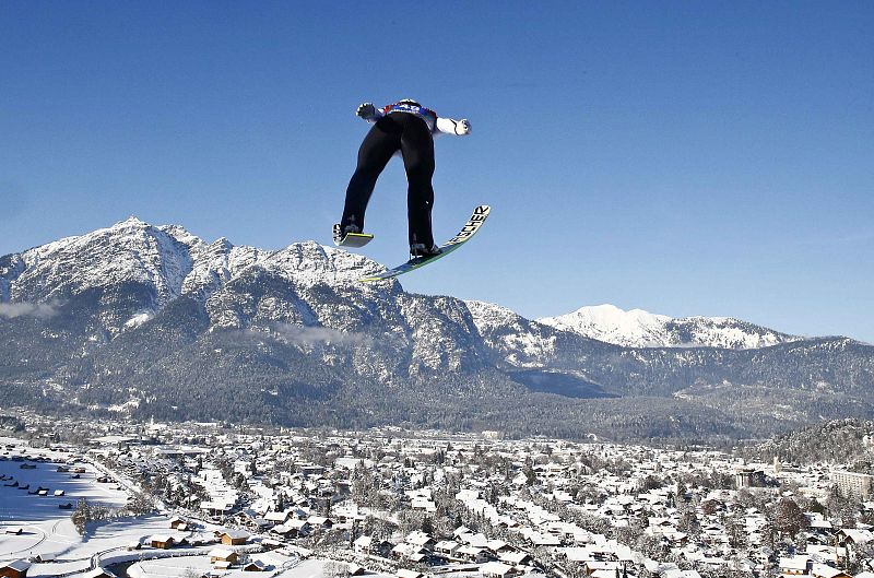 La República Checa también estuvo representada en Garmisch-Partenkirchen gracias a Roman Koudelka.