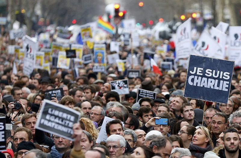 Los participantes han abogado por la solidaridad y la tolerancia en París.