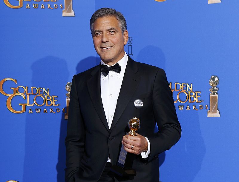 George Clooney, homenajeado con el premio Cecille B. DeMille a toda su carrera.