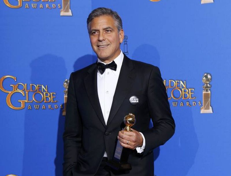 George Clooney, homenajeado con el premio Cecille B. DeMille a toda su carrera.