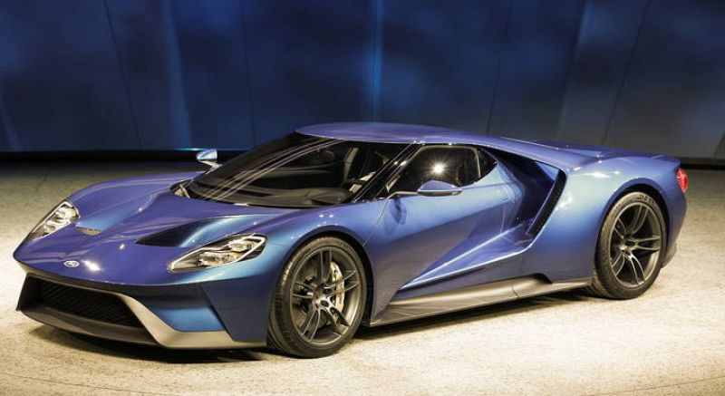 Vista del nuevo Ford GT
