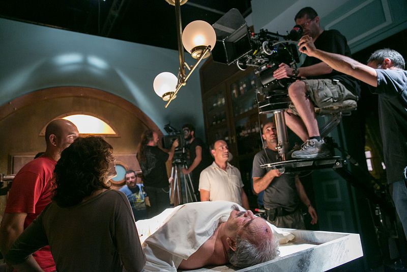 Mira cómo se rodó el capítulo "El anillo Rosacruz"