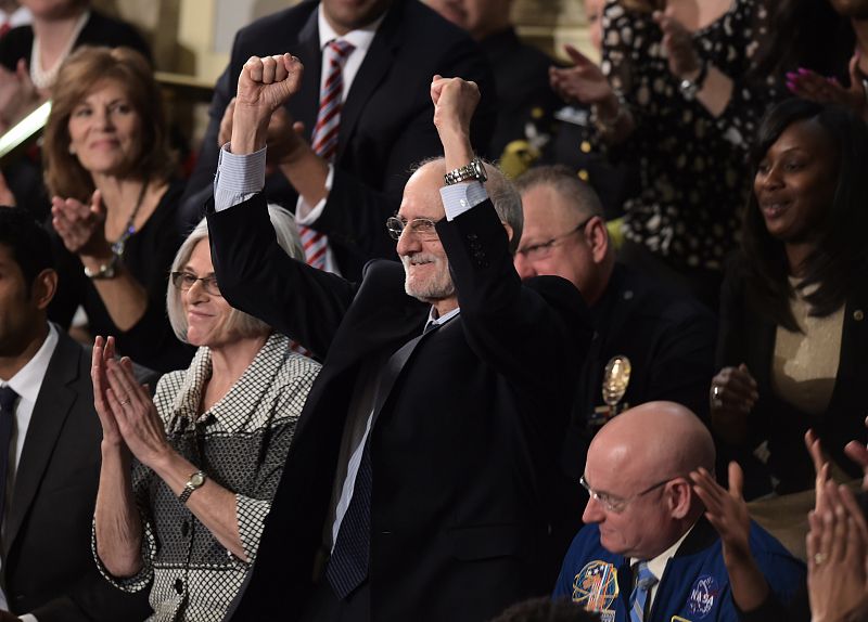 El contratista Alan Gross, liberado de una carcel cubana en diciembre tras un intercambio de presos entre EE.UU. y Cuba.