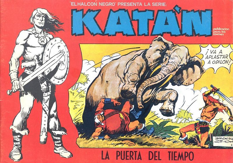 'Katan' (1960), de Jaime Brocal Remohí, uno de los bárbaros españoles más populares