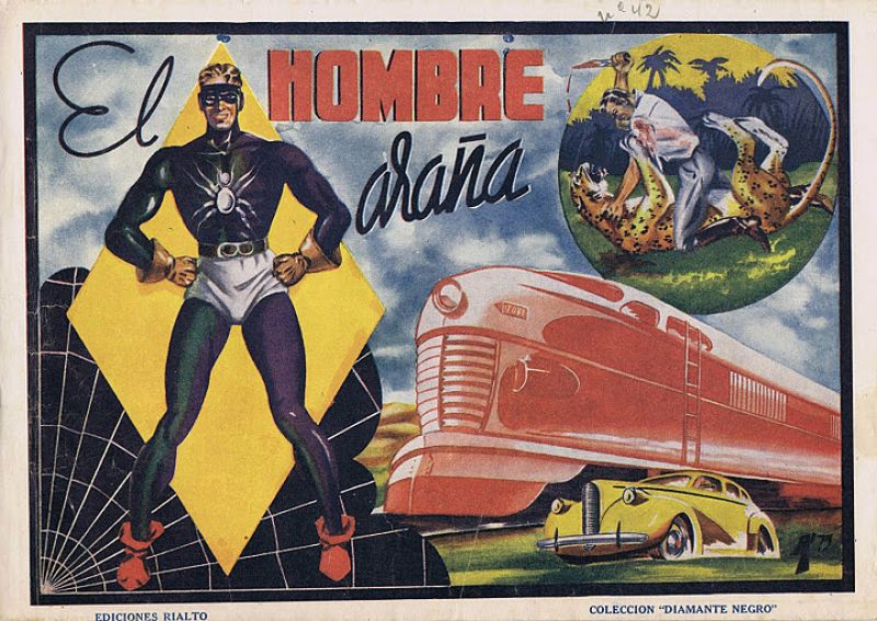 'El hombre araña' (1944) de Víctor de La Fuente se adelantó 20 años a Spiderman