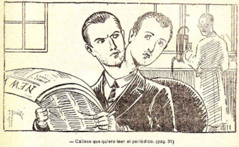 El hombre de las dos cabezas causó furor en los años 30