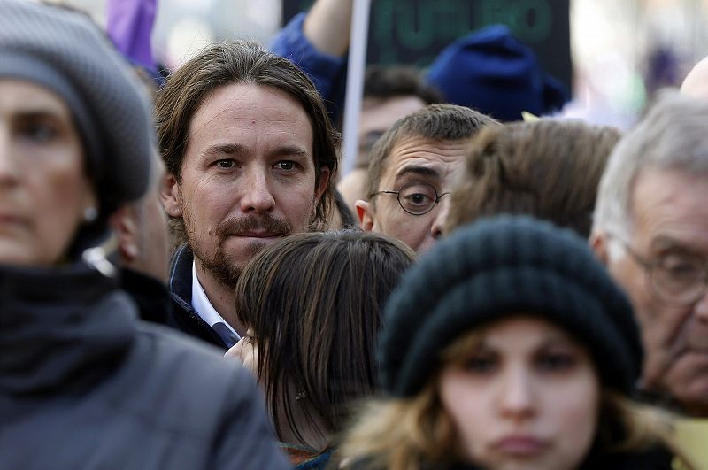 PODEMOS MARCHA EN MADRID POR EL CAMBIO