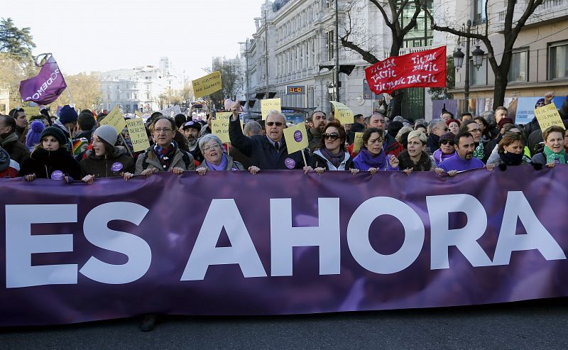 PODEMOS MARCHA EN MADRID POR EL CAMBIO