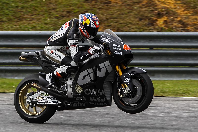 El piloto australiano de MotoGP Jack Miller, de CWM-LCR Honda, durante los entrenamientos