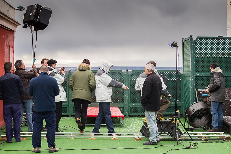 Alaska y Segura: Rodaje de promo