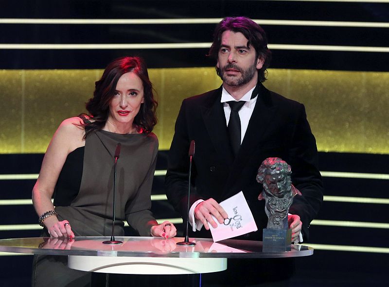 Los actores Ana Torrent y Eduardo Noriega han entregado el premio a la mejor dirección de Fotografía