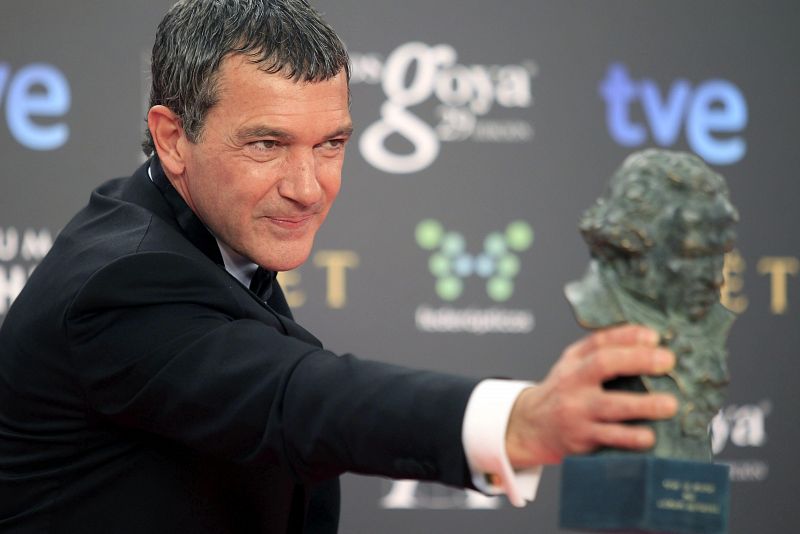 Antonio Banderas ha dedicado el Goya de Honor a su hija