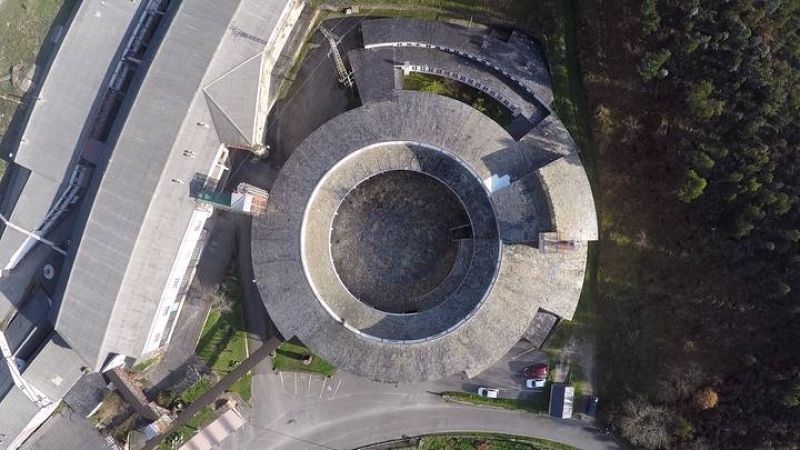 El edificio circular de Sargadelos