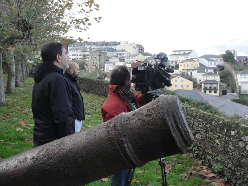 Mirador sobre el puerto de Ribadeo