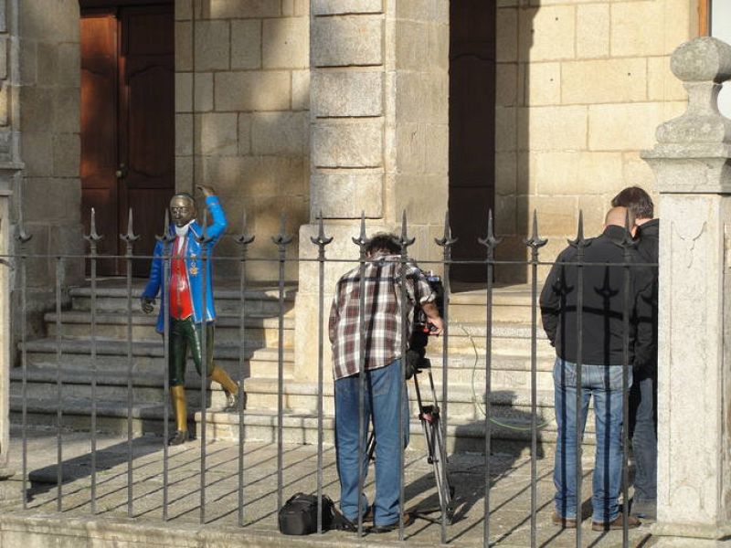 En el Ayuntamiento de Ribadeo, antes casa del marqués de Sargadelos