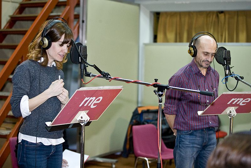 Alexandra Jiménez y Pepe Viyuela.