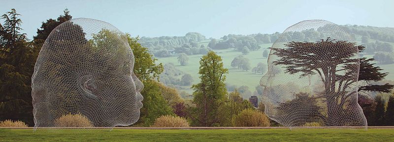 Fotografía contenida en el libro '58' del escultor Jaume Plensa