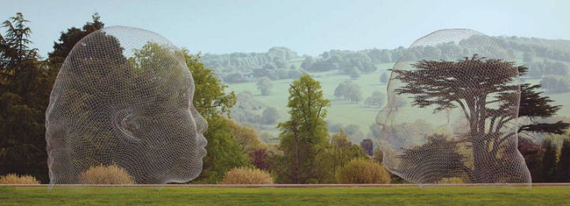 Fotografía contenida en el libro '58' del escultor Jaume Plensa