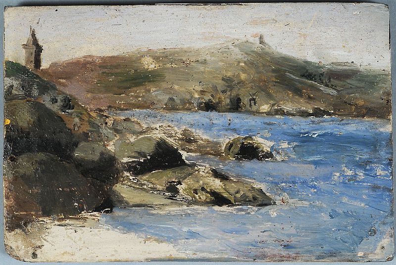 Pablo  Picasso, "La  Torre  de  Hércules", (A  Coruña, 1895)