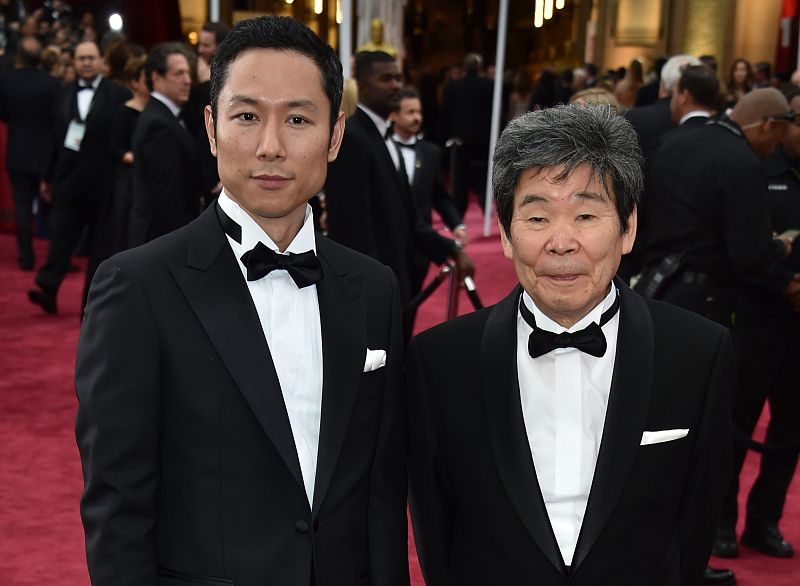 Isao Takahata y Yoshiaki Nishimura, nominados por el filme de animación "The tale of the princess Kaguya", llegan a la gala de los Oscar 2015