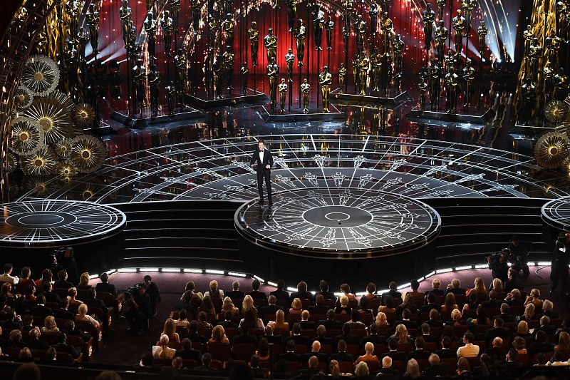 El escenario de la 87 edición de Los Oscar