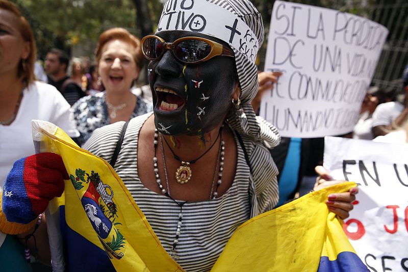 La muerte a manos de la policía de un joven de 14 años ha despertado protestas en Caracas